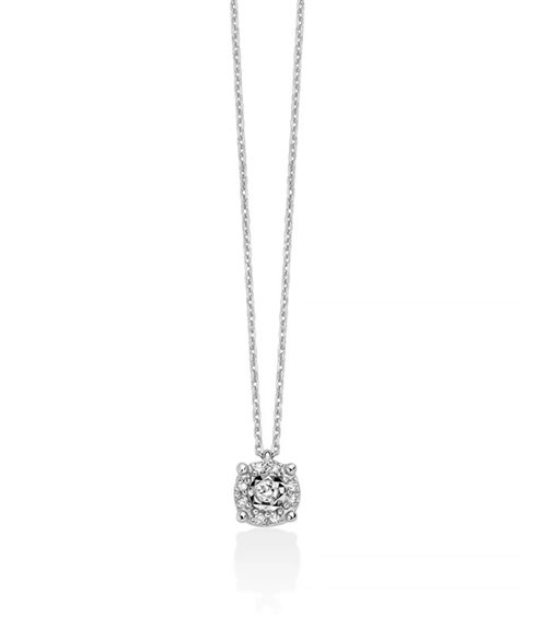 Necklace Miluna in White Gold Diamante 2.94 Ct CLD5313X - CLD5313X